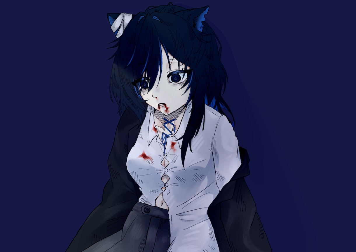 意向に合ったイラストを描きます 納期早めで可愛いダークなイラストを描きます！ イメージ2