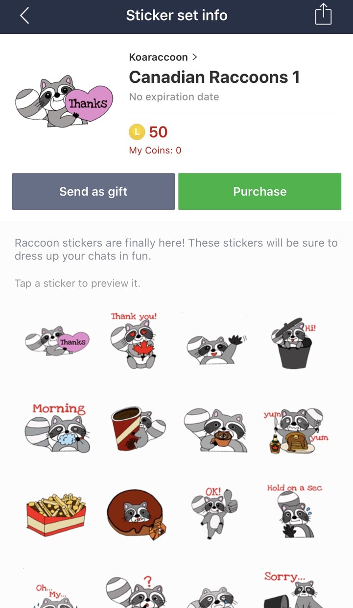 どうぶつ、リアルな食べ物などのスタンプ作ります オリジナルLINEスタンプと英語、日本語セリフ承ります。 イメージ8