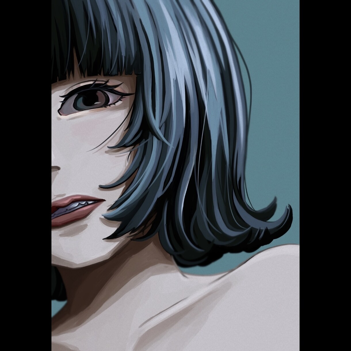 印象に残る魅力的なアイコン・イラスト描きます 大人っぽい！SNSや配信活動で覚えられやすい！背景や1枚絵◎ イメージ1