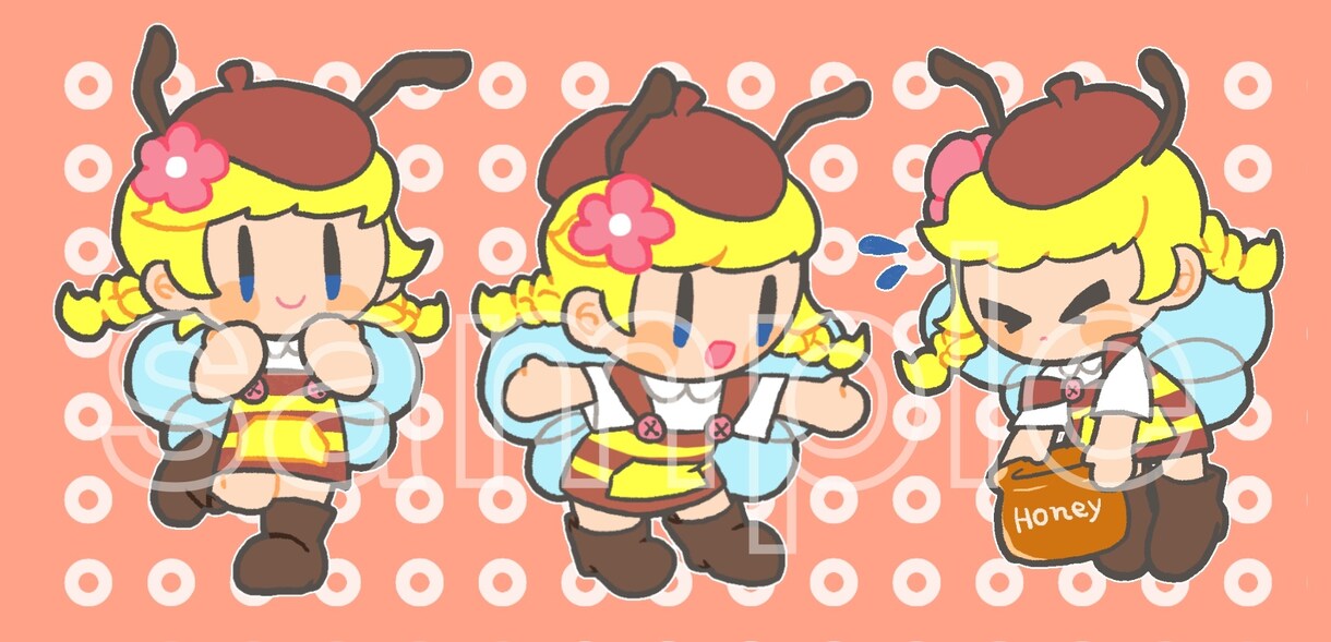 YouTubeのアイコン、ヘッダーイラスト描きます ラフの修正無制限！かわいいキャラクターおまかせください イメージ10