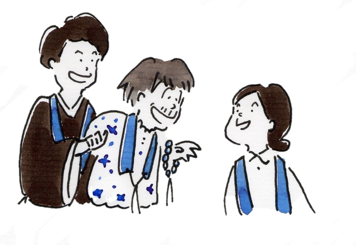 お寺に関するイラストを作成しています 単色シンプル、色味はご希望に沿って変えられます。 イメージ2