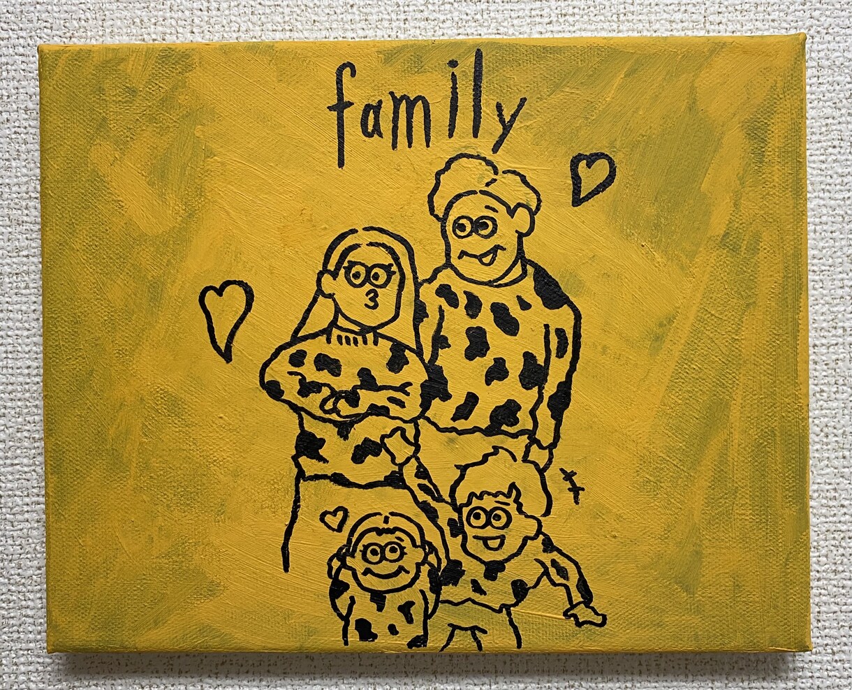 部屋にポツンと飾る奇妙な絵を提供します メッセージも何もない、感じ方は購入者の自分次第の絵 イメージ10