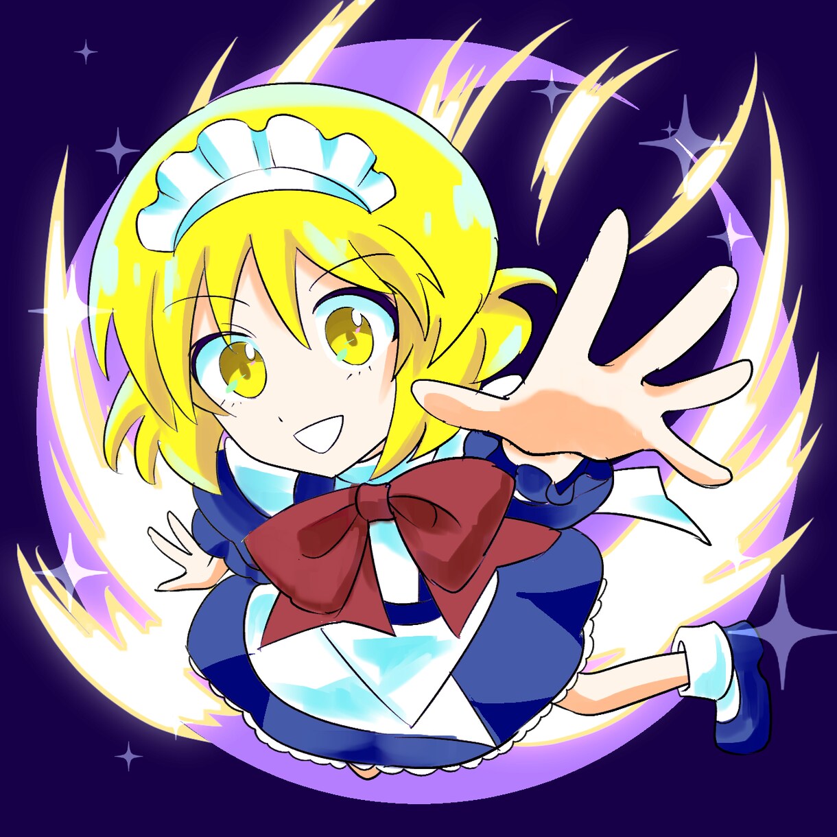 アイコン用イラスト描きます 明るい印象のキャラクターアイコンお届けします！ イメージ2