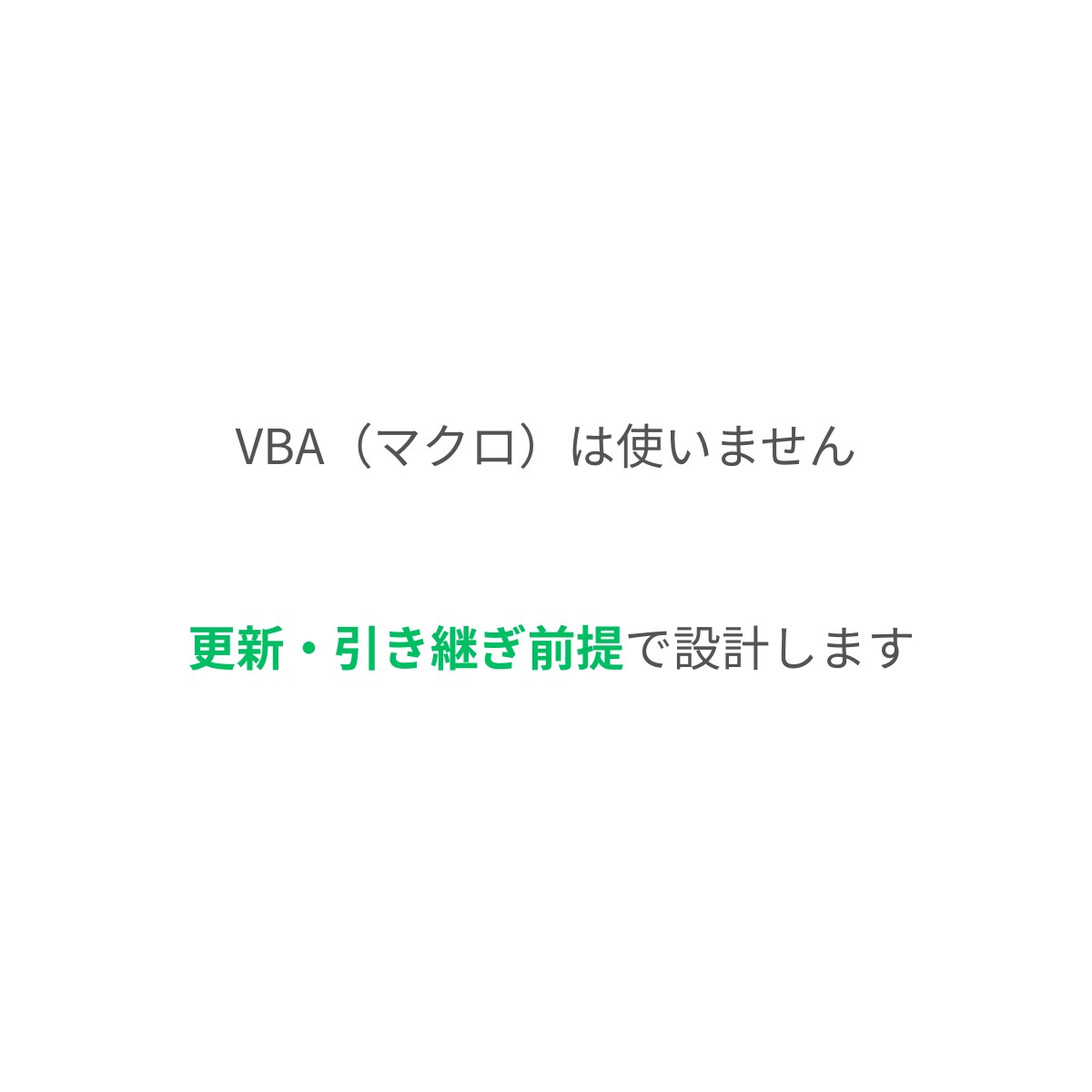 Excel集計の手作業をなくします CSV・月次データを更新するだけに整理 イメージ2