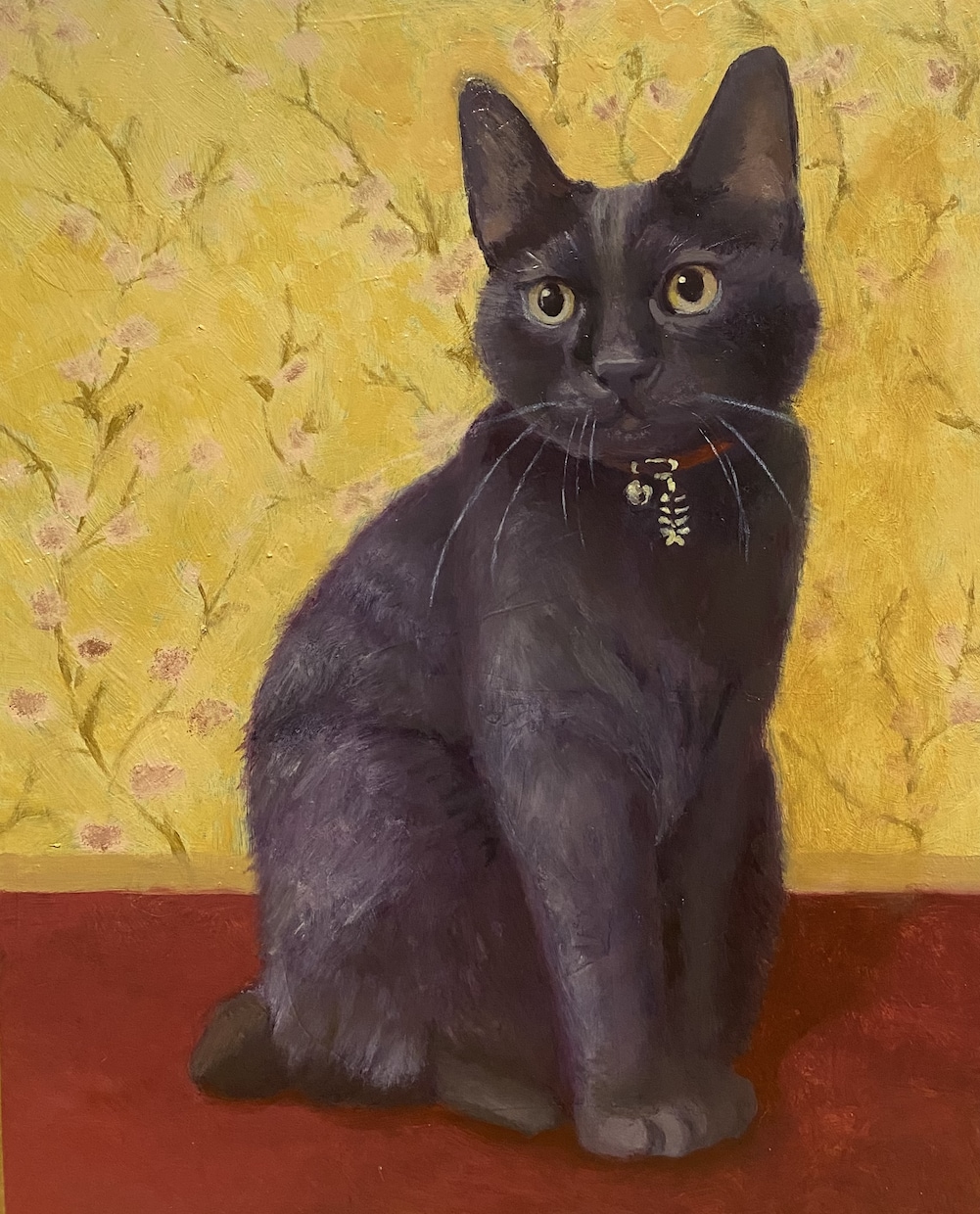 猫の肖像画、空想画などを油絵で描きます お家に愛する猫ちゃんの絵画を飾りませんか？ イメージ7