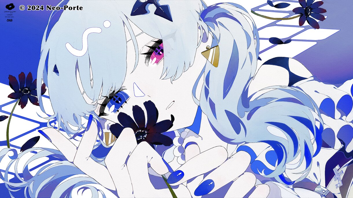 カラフルポップなMV用イラストを描きます オリジナル楽曲MVイラスト、歌ってみた動画サムネイラスト等。 イメージ2