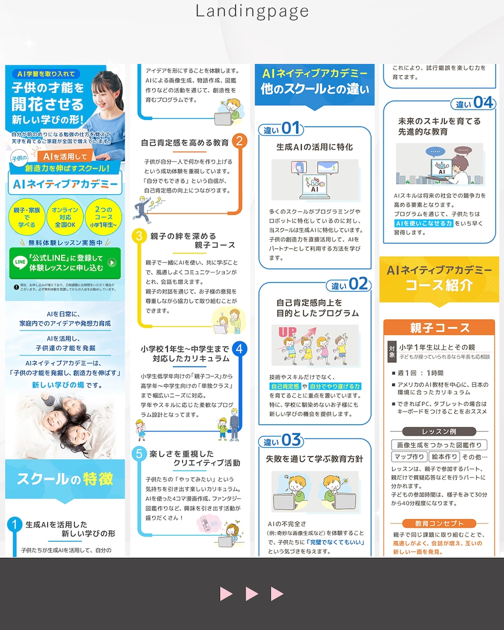リピート多数！売り上げを生みだすLP制作します 一瞬で見た人の心を掴み 『集客・売上UP』のサポートします！ イメージ2