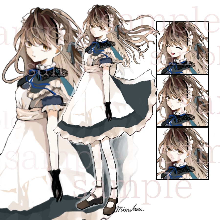 立ち絵制作します TRPG、ゲームなどに使用できる立ち絵イラスト イメージ2