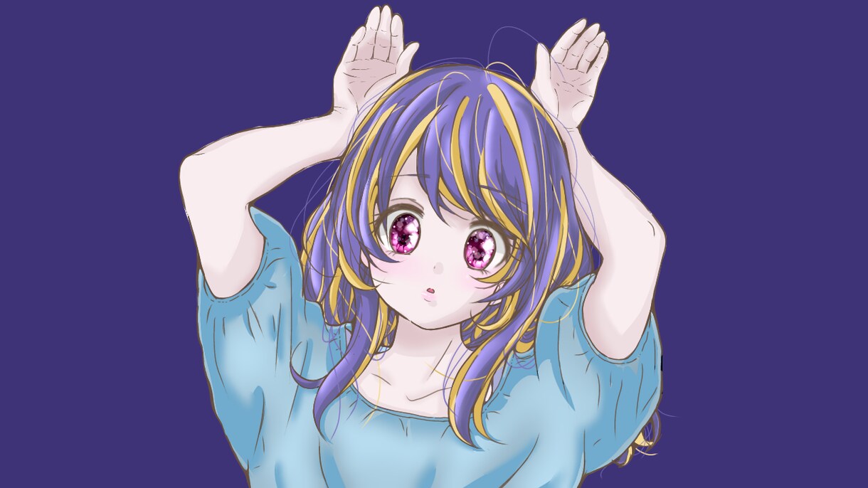 歌ってみたで使えるイラスト描きます 魅力的な画像で再生してもらえる動画へ イメージ4