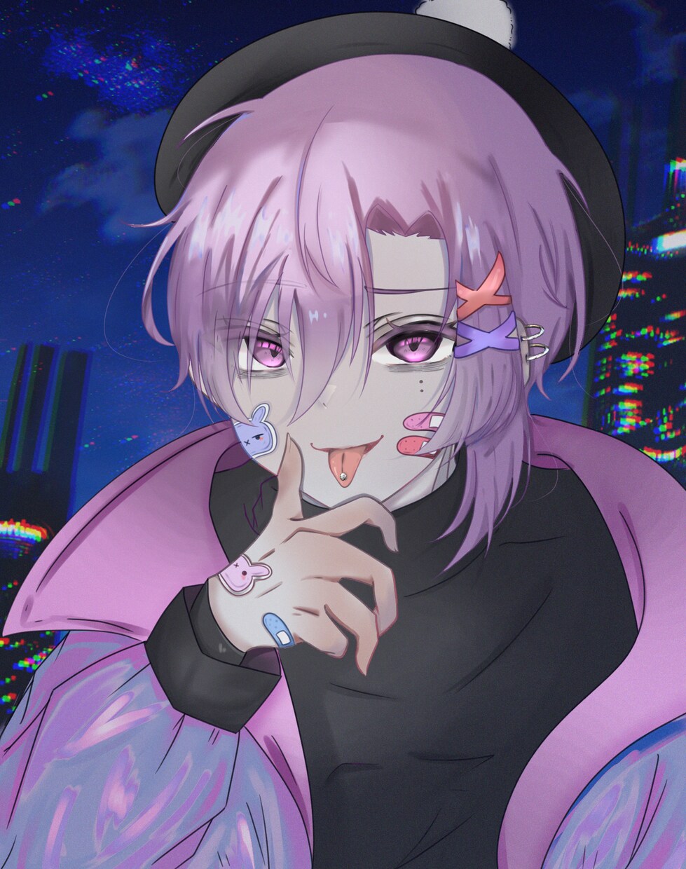 IRIAM/ゲームの立ち絵/動画のサムネ描きます 初心者ですが誠心誠意描きます。 イメージ1