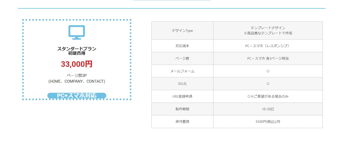 格安！でHPを持てます 月額制でいつでも解約できる月額HPサービス「PREAK」 イメージ1