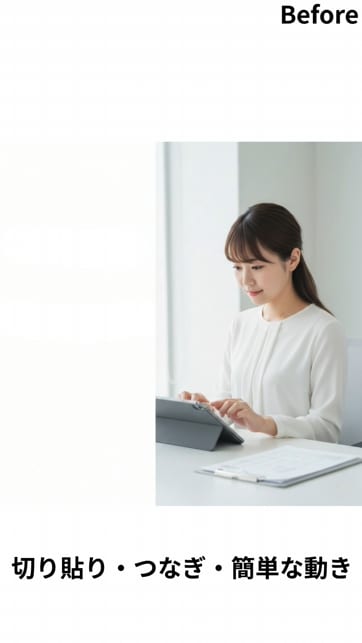 商品画像をショート動画化ます 画像から短い動画を作成いたします。 イメージ2