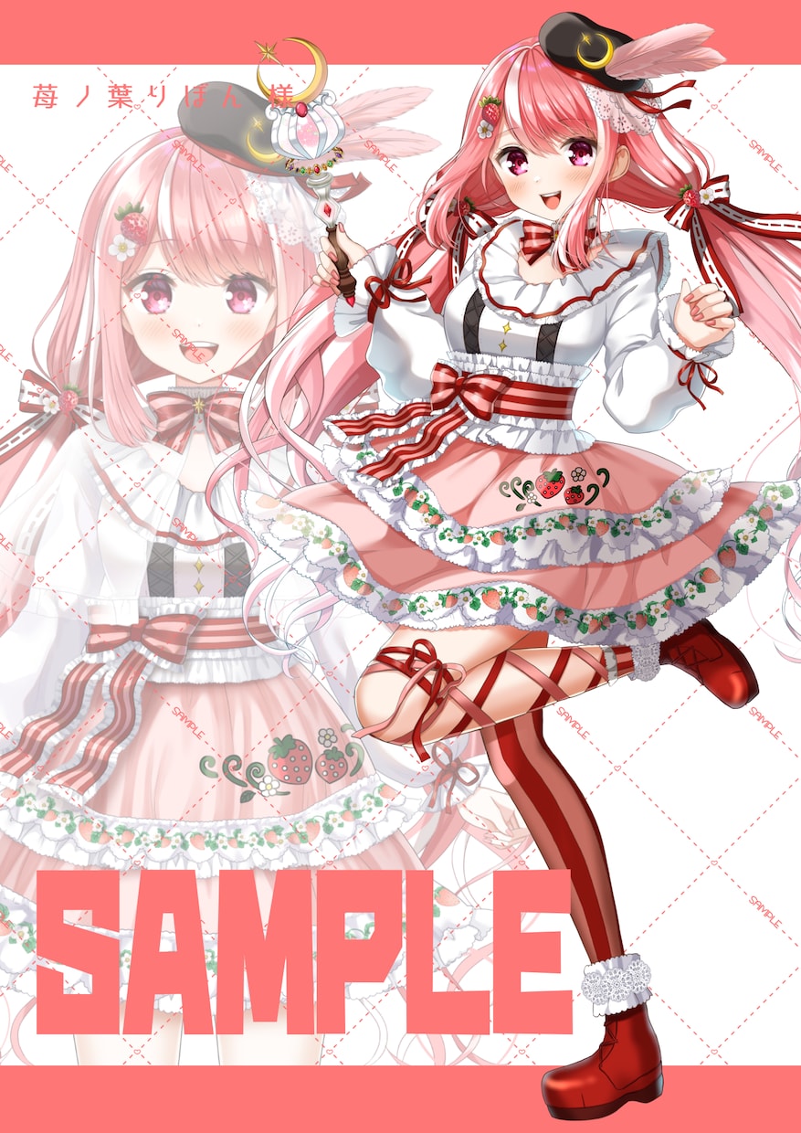 Vtuber向けLive2D用イラストを作成します キャラデザ、イラスト、パーツ分けまでお任せください！ イメージ2