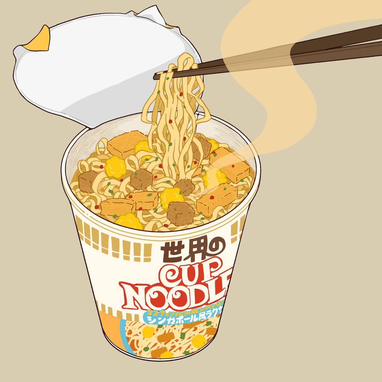 クールなテイストのフードイラストを制作いたします メニューやSNS、Webなどに使う料理のイラストをカッコよく イメージ7