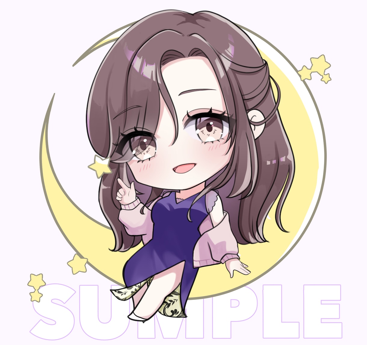 商用利用込み！可愛い女の子描きます 配信画面、サムネ、歌みた、キャラデザなどご相談ください。 イメージ7