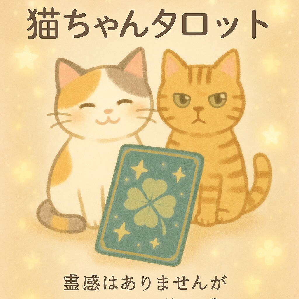 タロット＆星読みでメッセージを届けます ねこちゃんタロット中心に、そっと心を軽くするお手伝いをします イメージ2