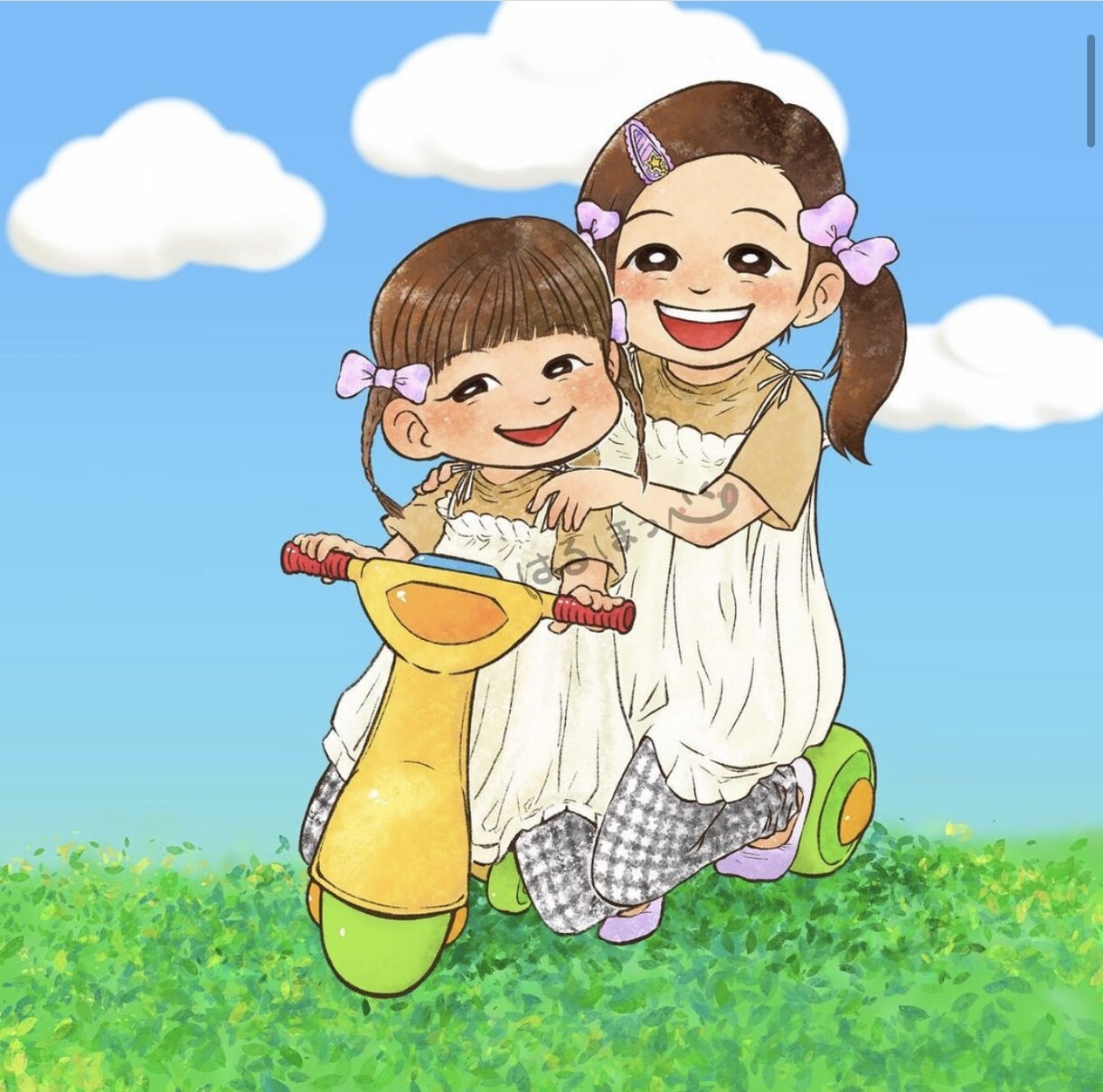 オレンジコース●似顔絵アイコン作ります 似顔絵アイコンで目立ったプロフィールページを作りましょう！ イメージ2