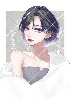 SNS等のアイコン制作します 美男美女描きます。イケメン美少女なんでも描きます！ イメージ6