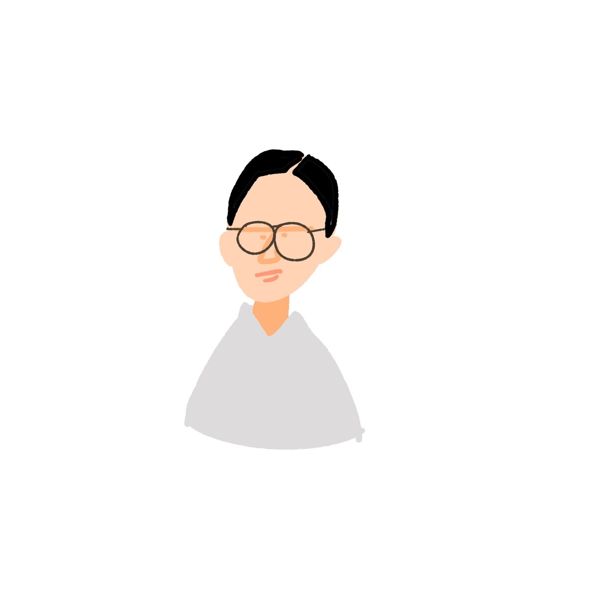 おしゃれカラー似顔絵描きます SNSアイコンや挿絵にカラーの似顔絵を イメージ3