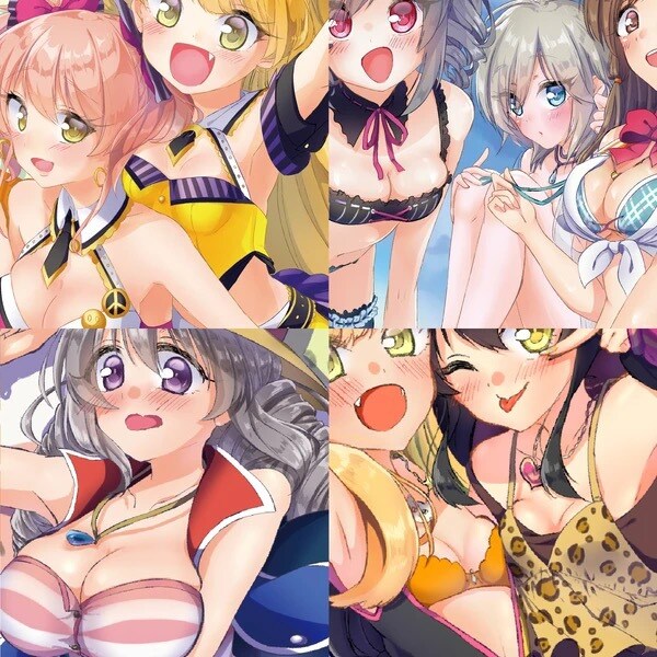 女の子のイラストを描きます オリジナル、似顔絵等ギャルゲ風or少女漫画風イラスト描きます イメージ4