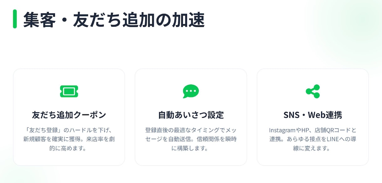 ココナラ最安級でLINE構築します 運用代行3ヶ月無料｜集客導線までサポートいたします。 イメージ2