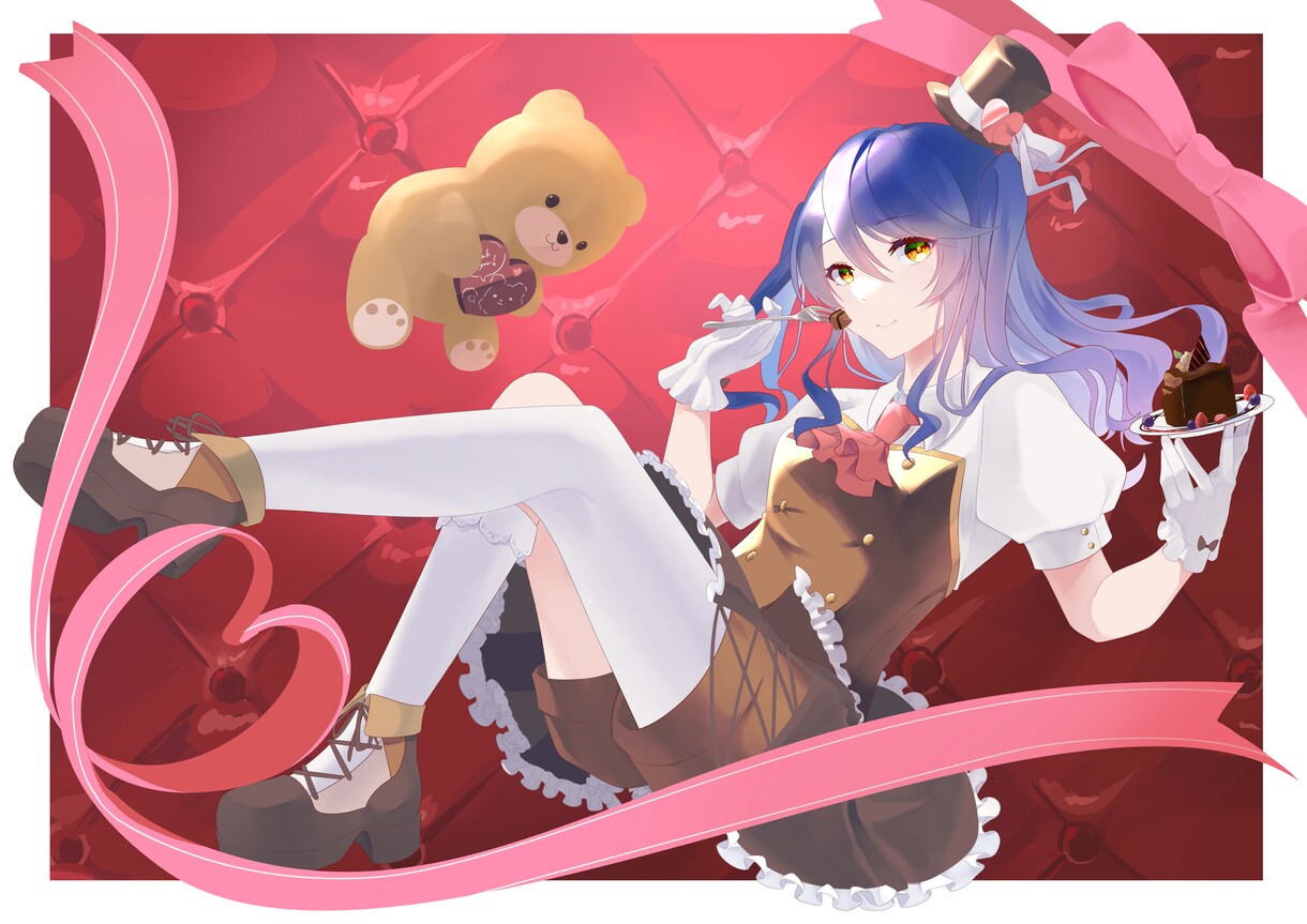 TRPG、VTuberで使えるイラスト制作します 思わずクリックしてしまう様な人目を惹くイラストを提供します！ イメージ3