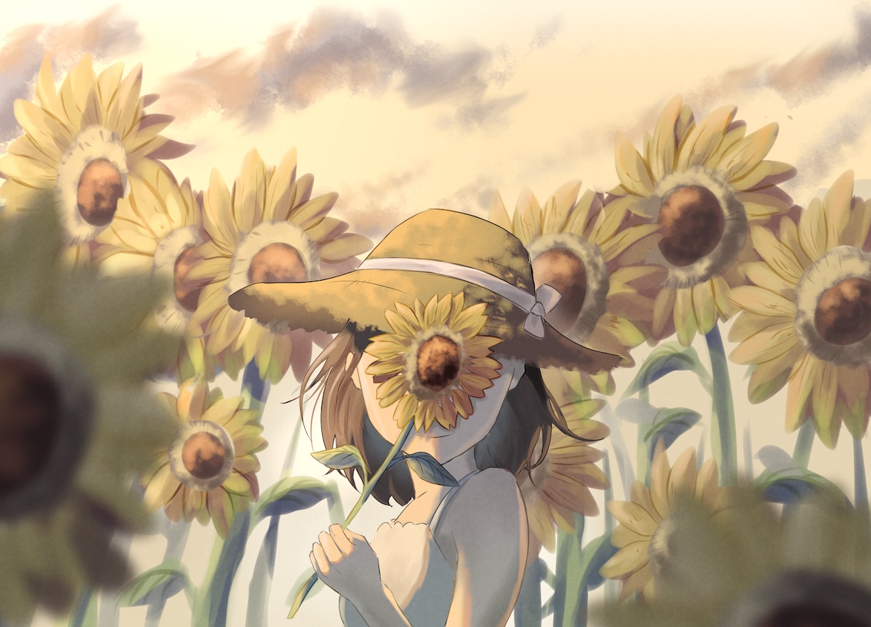SNSアイコンや1枚絵など様々なイラストを描きます 現役イラストレーターがご要望に沿ったイラストを描きます イメージ8