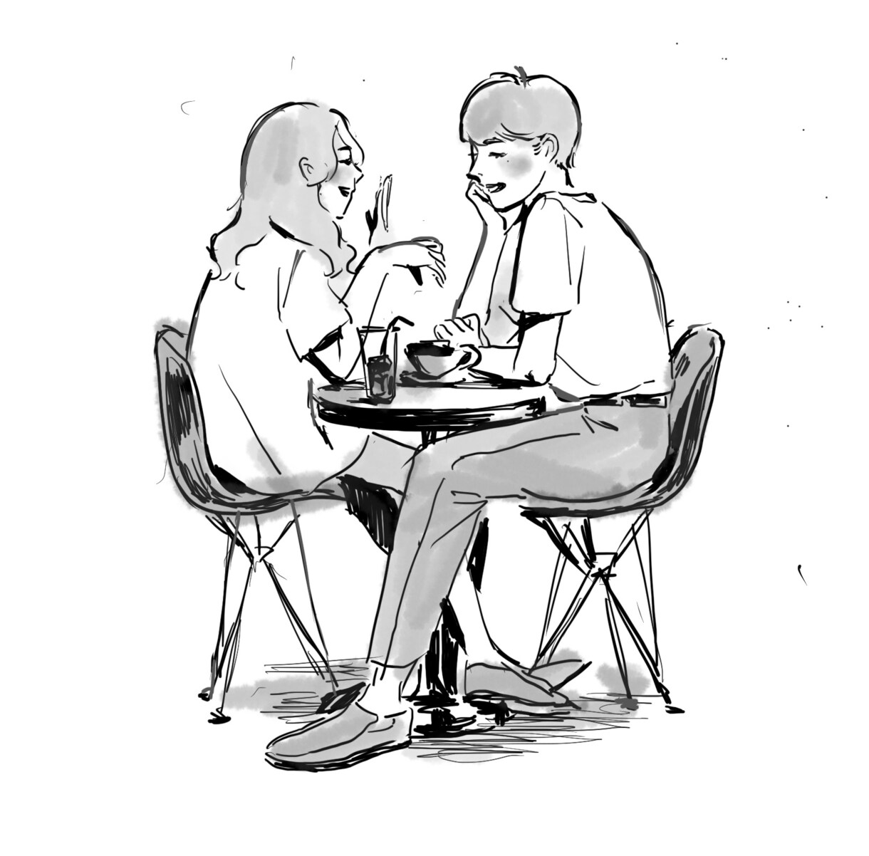 お洒落イラスト・お祝い向け似顔絵イラスト等承ります テイスト等までオーダー可能。お祝い毎などにも是非♬ イメージ4