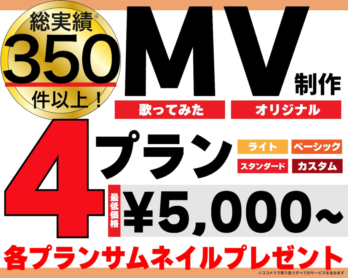 MV5,000円～歌ってみた・オリジナル制作します ボカロ曲や歌ってみたなどオリジナルMVの制作お任せください！ イメージ1