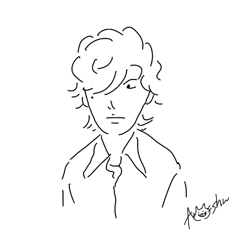 シンプルな似顔絵イラストを作成します 使いやすく優しい印象を与える似顔絵をお描きします！ イメージ2