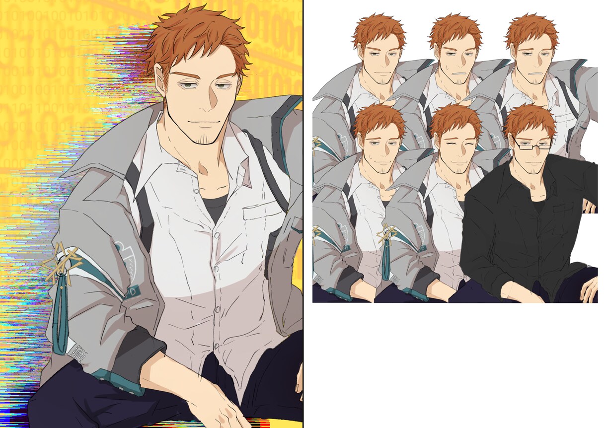 TRPGやゲーム配信の立ち絵描きます デザインからお手伝いさせていただきますお気軽ご相談ください！ イメージ6