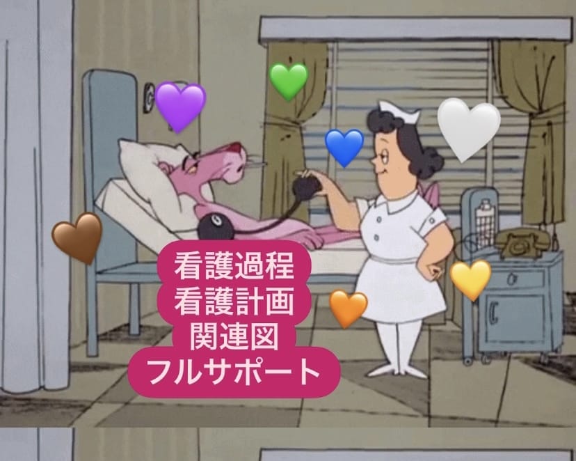 看護学生さん必見！アセスメントサポートします 看護計画・看護過程・関連図死ぬほど作成してきたので自信あり イメージ1