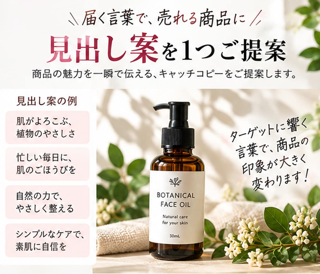EC商品画像を「売る視点」で添削します どこを直せばいいかを明確に！あなたのお店の専属アドバイザー イメージ3