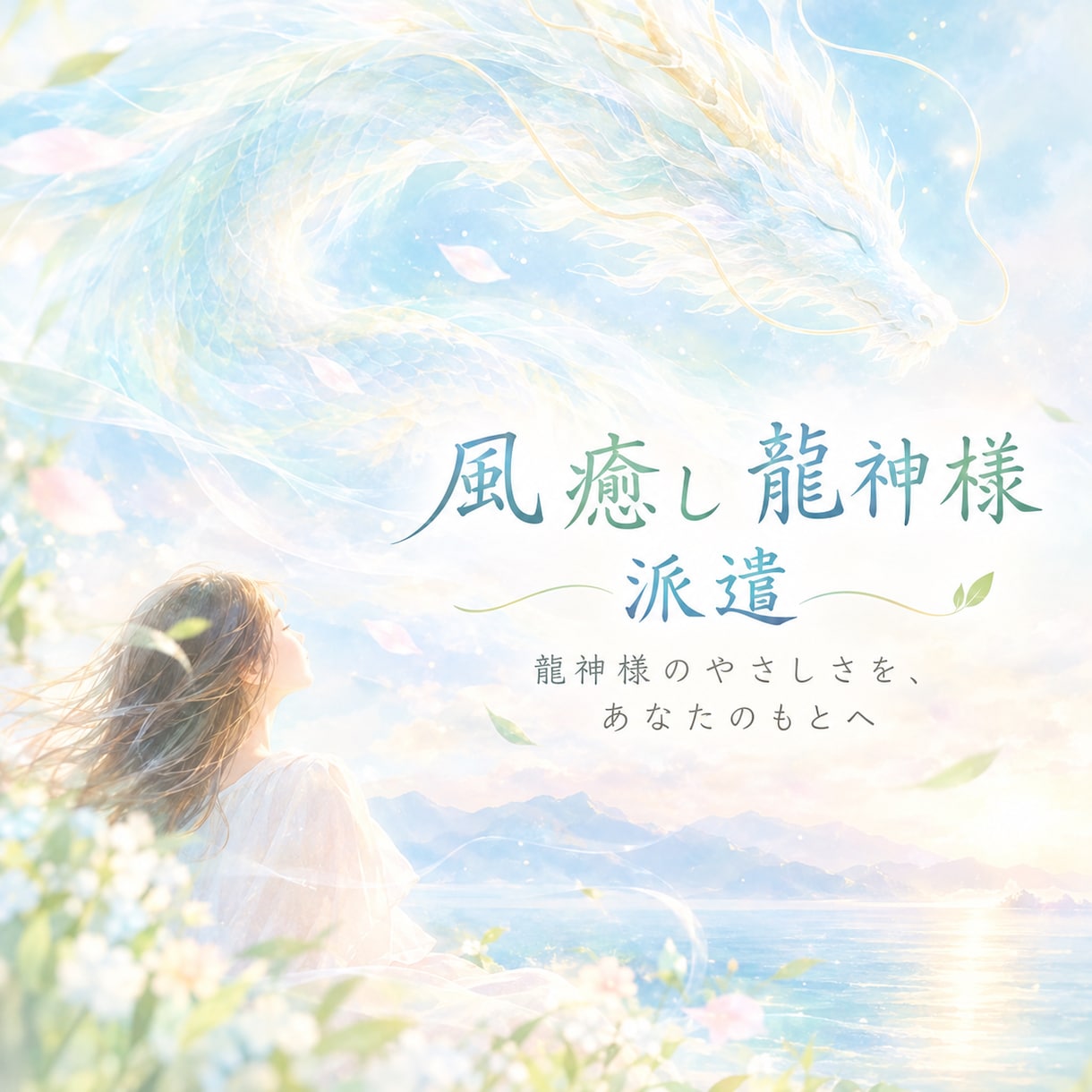 龍神様とのご縁をそっとつなぎます 会話なしでそっと受けられる、やさしい遠隔ヒーリングです。 イメージ1