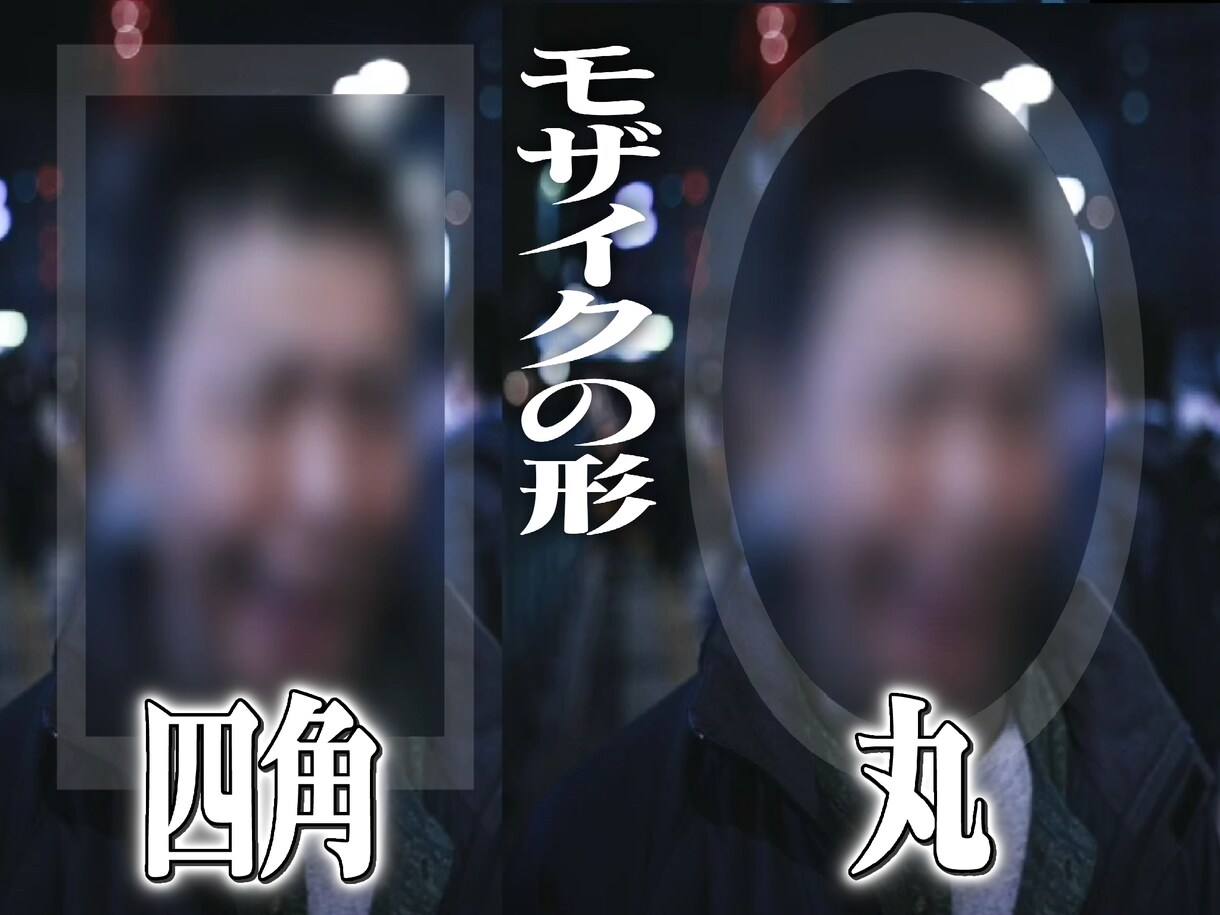 面倒なモザイク処理お手伝いします 追従など手間のかかるモザイク処理、お任せ下さい！ イメージ4