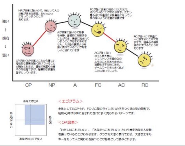 TA(交流分析)カウンセリングします 個人の性格特性を五段階のエゴグラムに基づいて解説します！ イメージ5