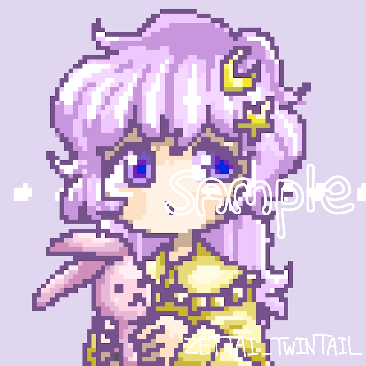 ドット絵な可愛いアイコン作成いたします ドット絵でゆめかわな女の子を描きます！男の子もOK！ イメージ2