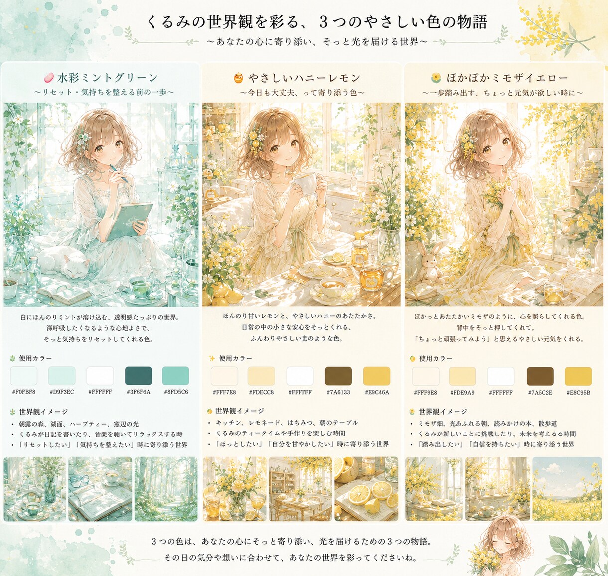 あなたの魅力を発掘し世界観と言葉に紡ぎます あなたの想いをあなただけの言葉と世界観に紡ぎカタチにします イメージ4