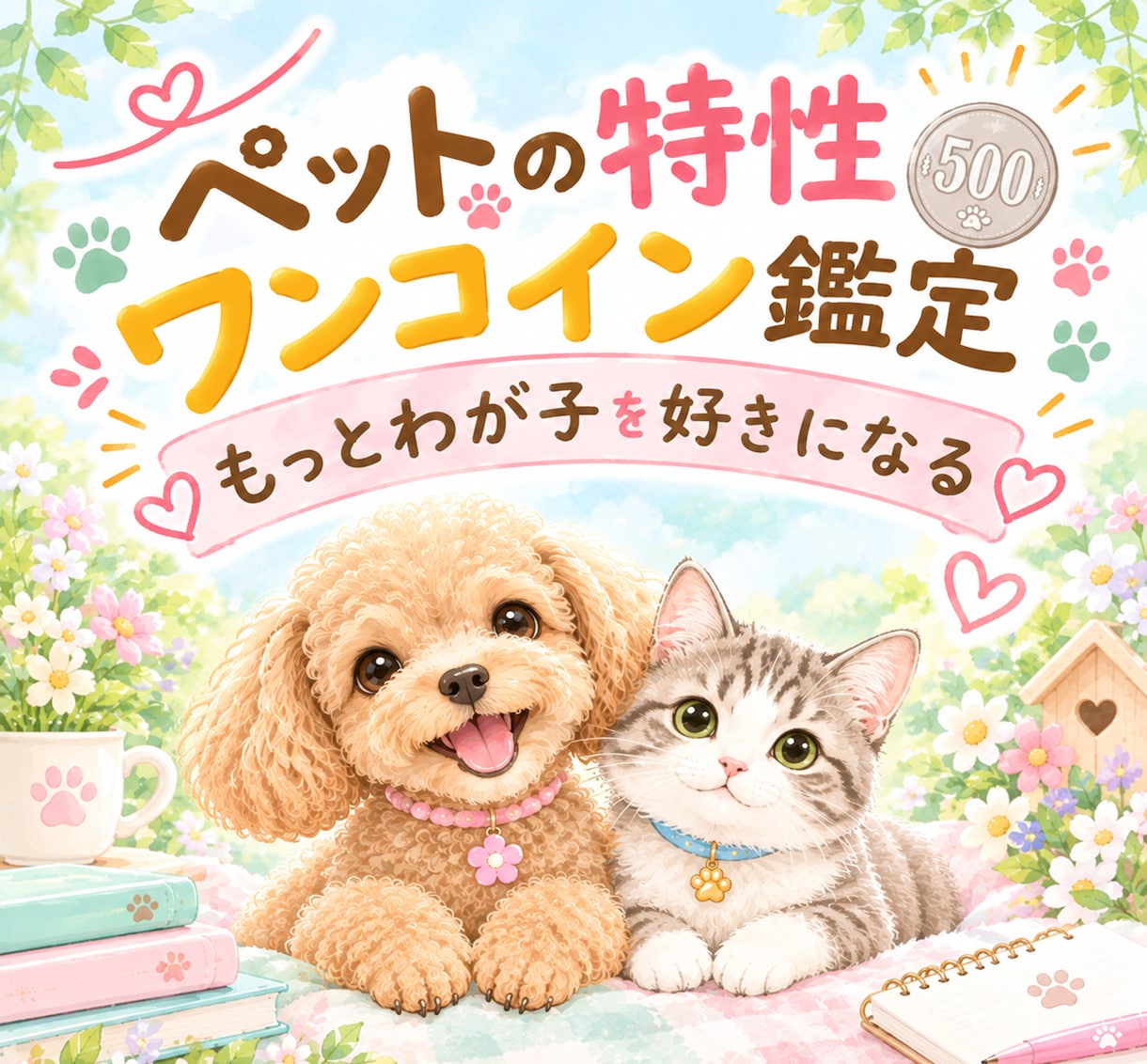 ペットの特性とあなたへのメッセージを読み解きます ペットの特性を知って、もっとわが子を好きになるお手伝い イメージ1