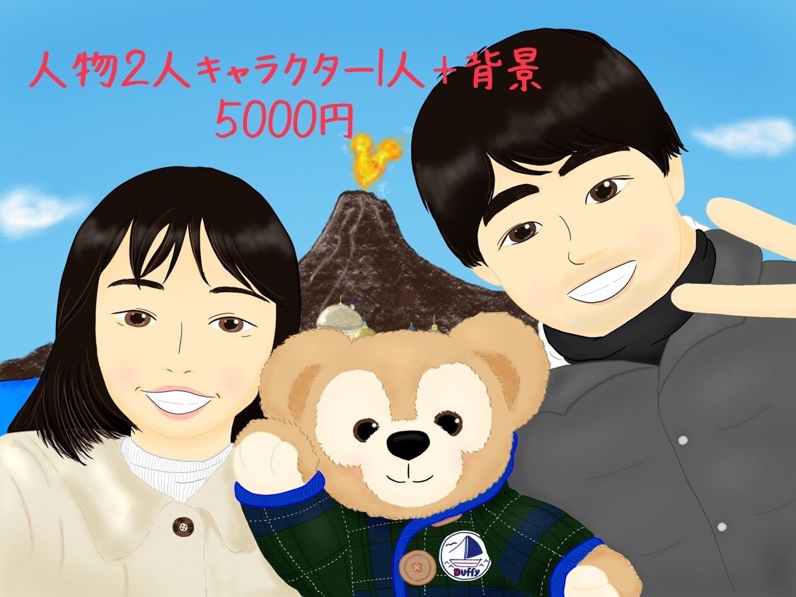 ウェディングイラストやアイコンイラストを描きます 趣味でイラストを描いているので低価格に設定しています イメージ3