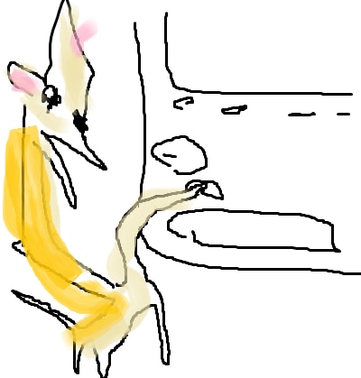 絵をかくでおます windowsペイントでかきます イメージ1