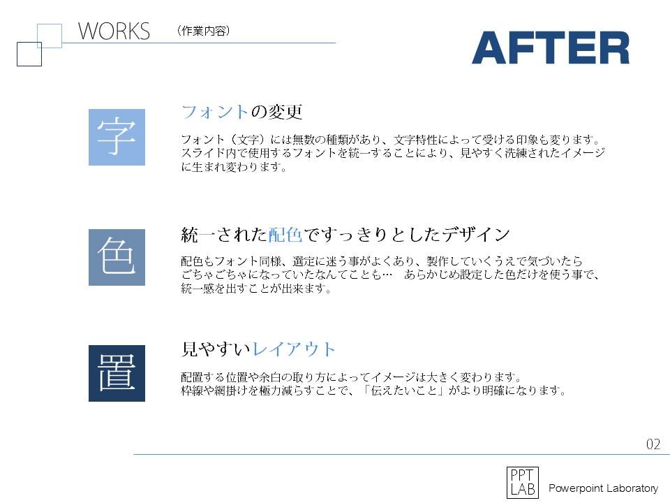 パワーポイント制作／ブラッシュアップ行います プレゼン／資料づくりの不安を一緒に解消しましょう！ イメージ3