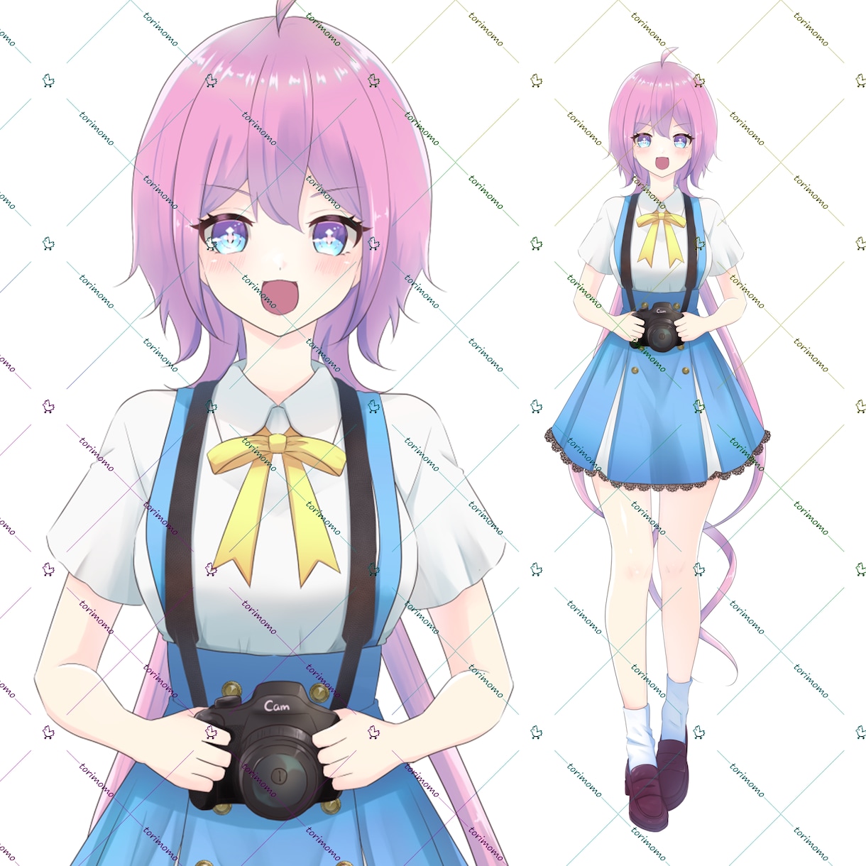 立ち絵制作します 用途は自由！かわいい女の子の立ち絵いかがですか？ イメージ3