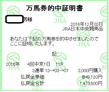 日曜日★重賞ほか中央競馬の勝負レースの予想をします 【購入画像有り】NHKマイルは◎〇▲△の推奨4頭で3連単的中 イメージ2