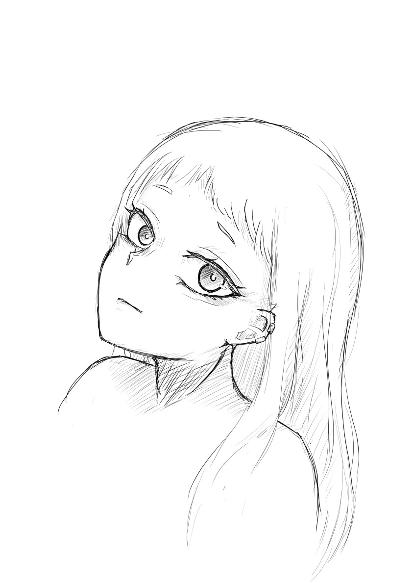 モノクロでかっこいい、かわいいイラスト描きます 何でも要望に応えます　全身や色塗りのオプションもあります イメージ4