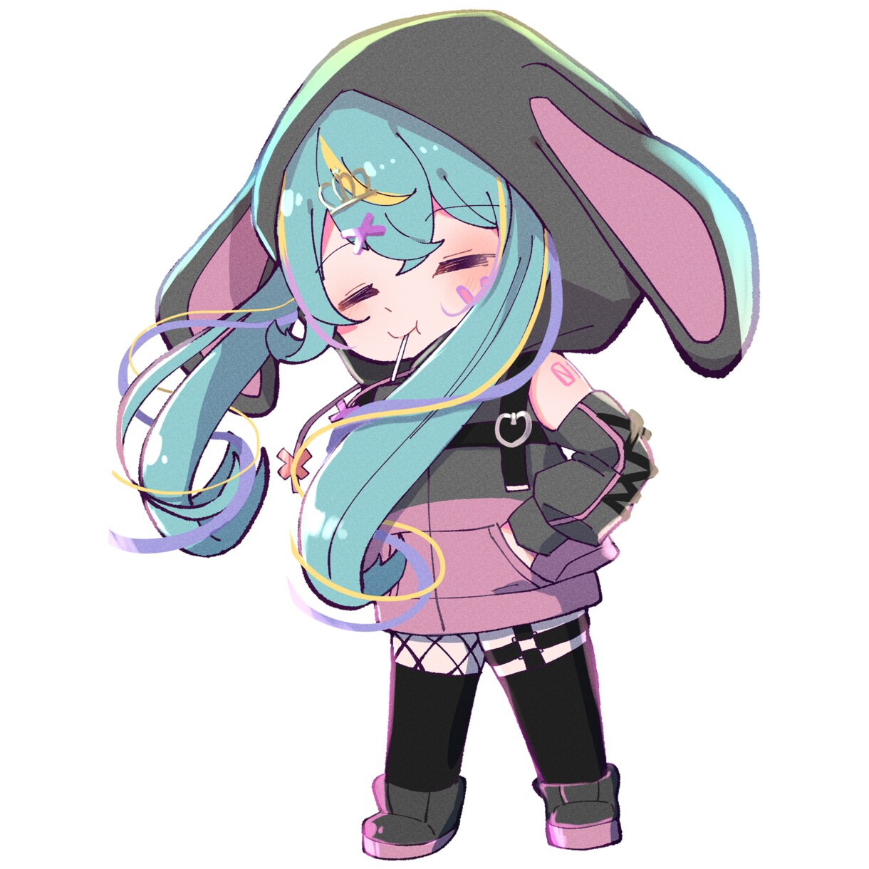 かわいいミニキャラアイコン描きます SNSでもかわいくなりたい！手軽に個性を手に入れよう！ イメージ5
