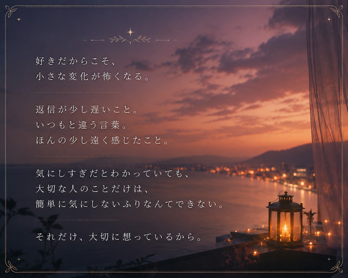 雑談⭐暇つぶしに気軽な話し相手になります ◇ 恋バナ/推し語り/人に話しづらいことなど✨なんでも大歓迎 イメージ6