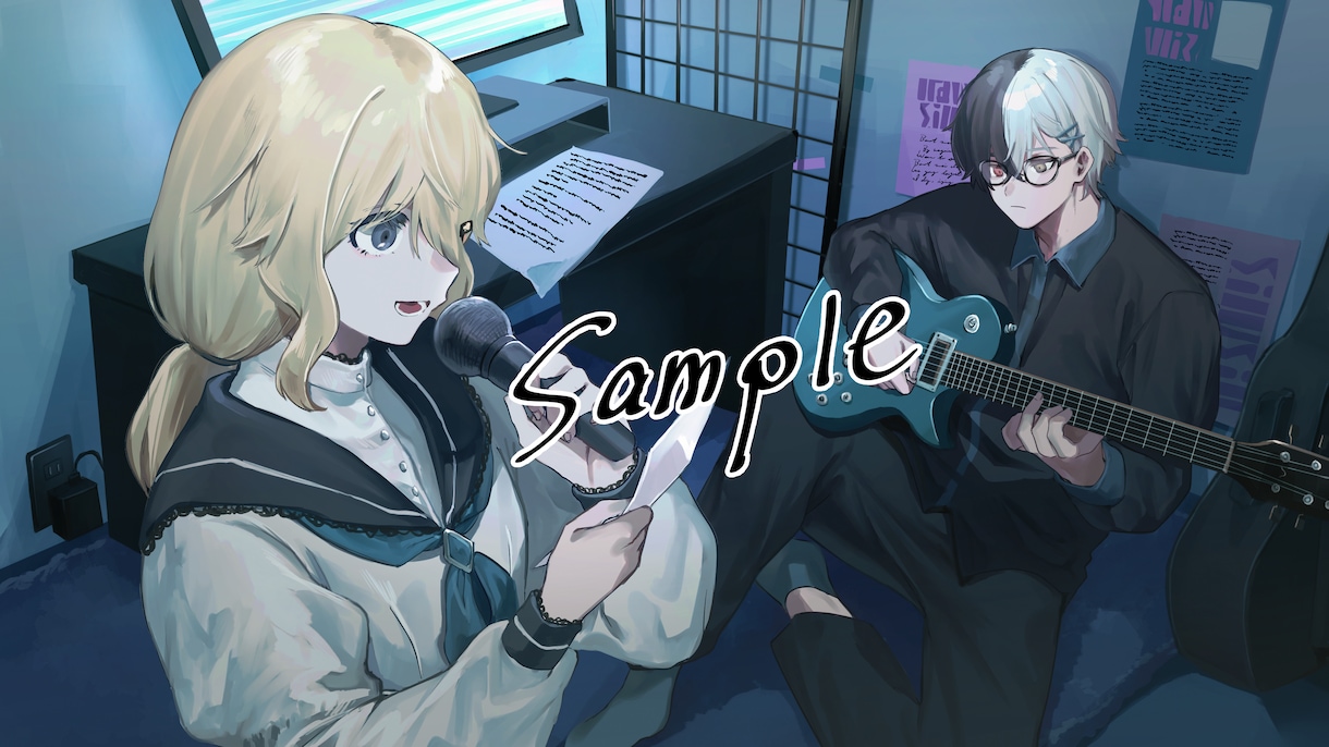 イラスト制作幅広く対応します 動画用イラストやキャラクターデザインなど1枚絵なら何でも！ イメージ6