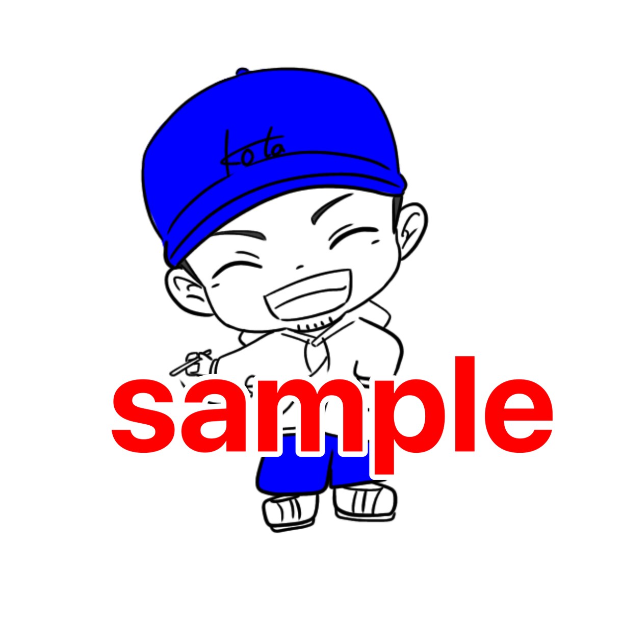 デフォルメイラスト描きます キャラクターをミニキャラにしてみませんか？ イメージ1