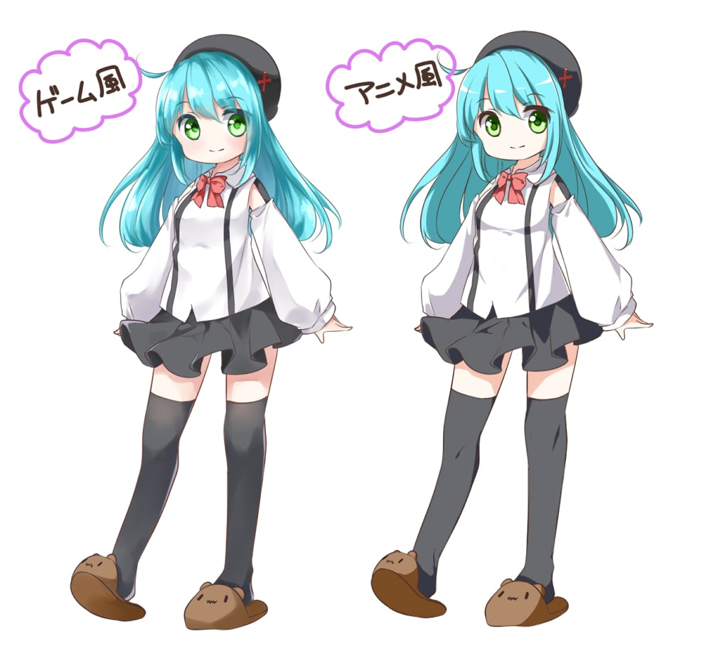キャラクター設定画、キャラクターデザイン画描きます あなたのキャラクターを見やすく１枚に！【あなたの子】 イメージ3